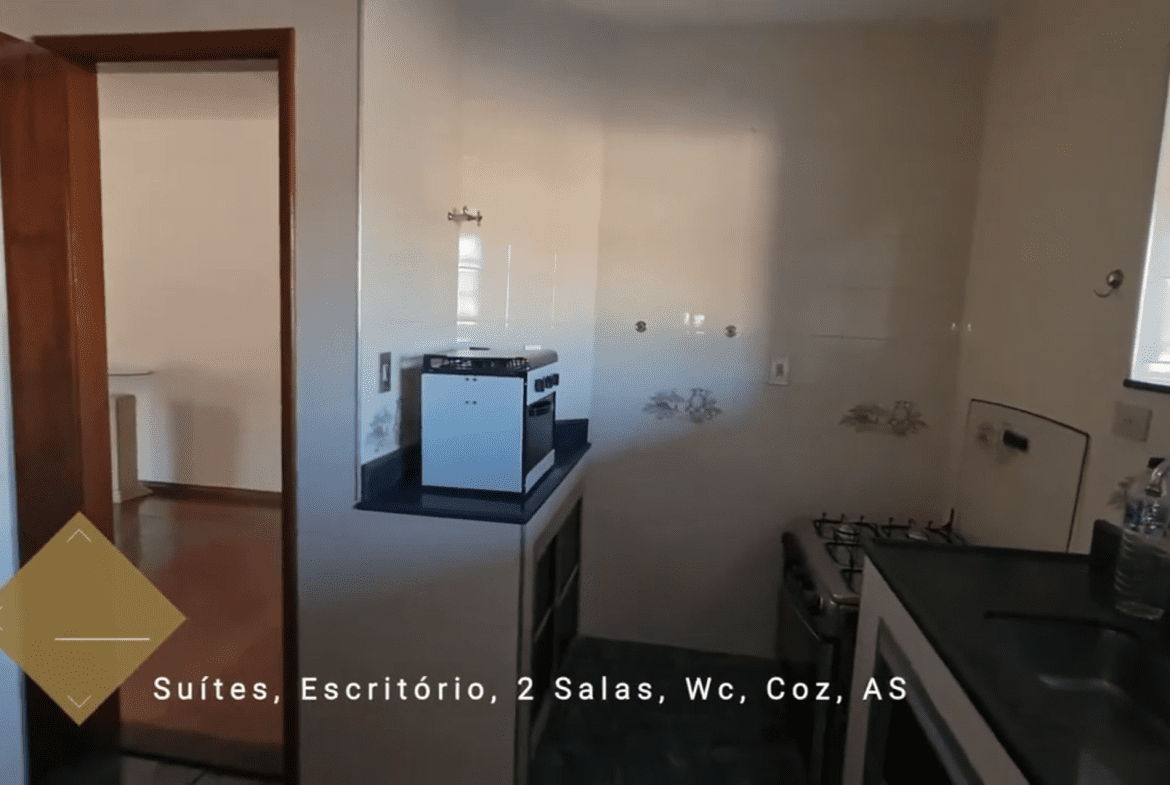 0110(25) AP, 2 Suítes, 1 Escritório, 2 salas - 6 min da UNIFAA0110(25)