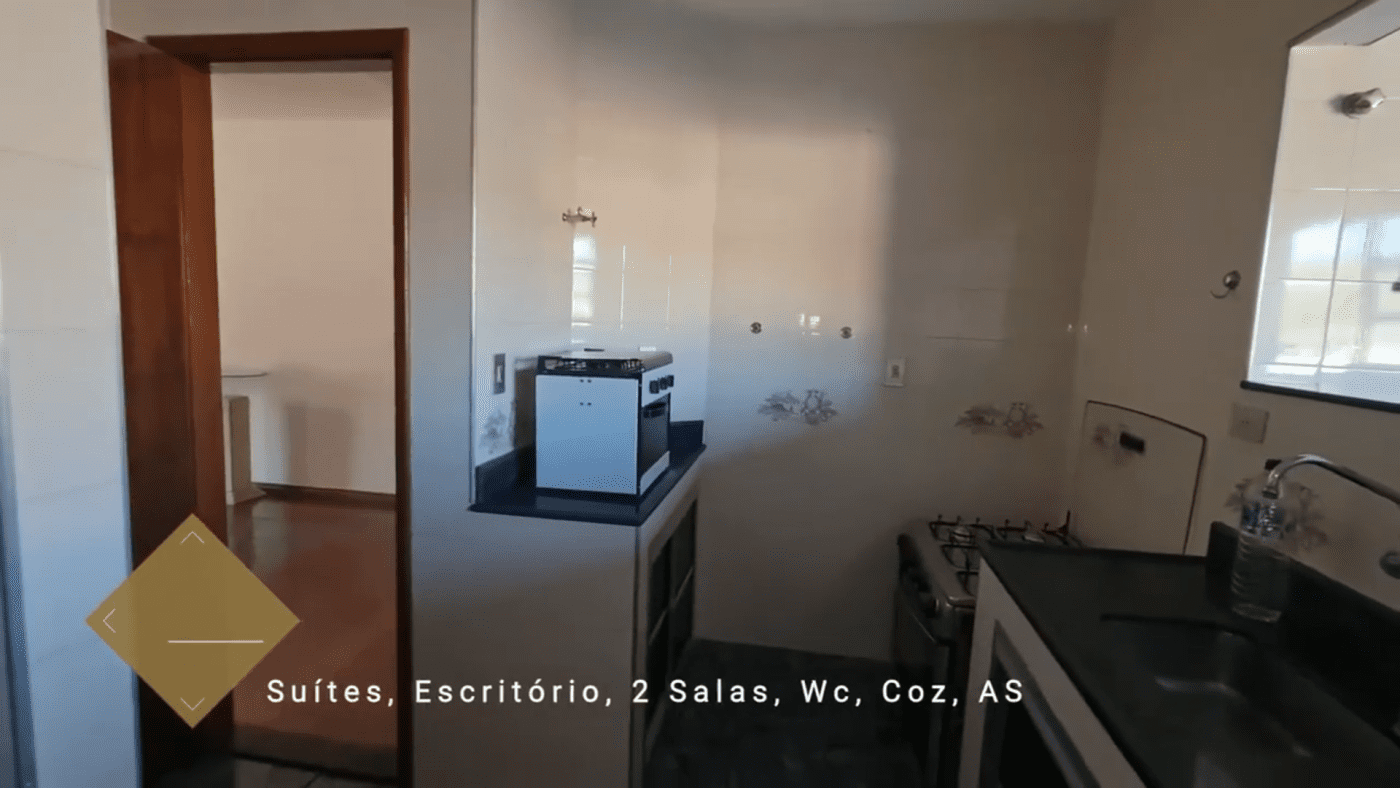 0110(25) AP, 2 Suítes, 1 Escritório, 2 salas - 6 min da UNIFAA0110(25)