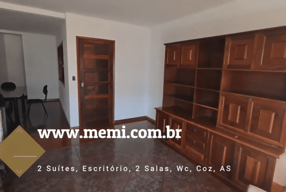 0110(7) AP, 2 Suítes, 1 Escritório, 2 salas - 6 min da UNIFAA0110(7)