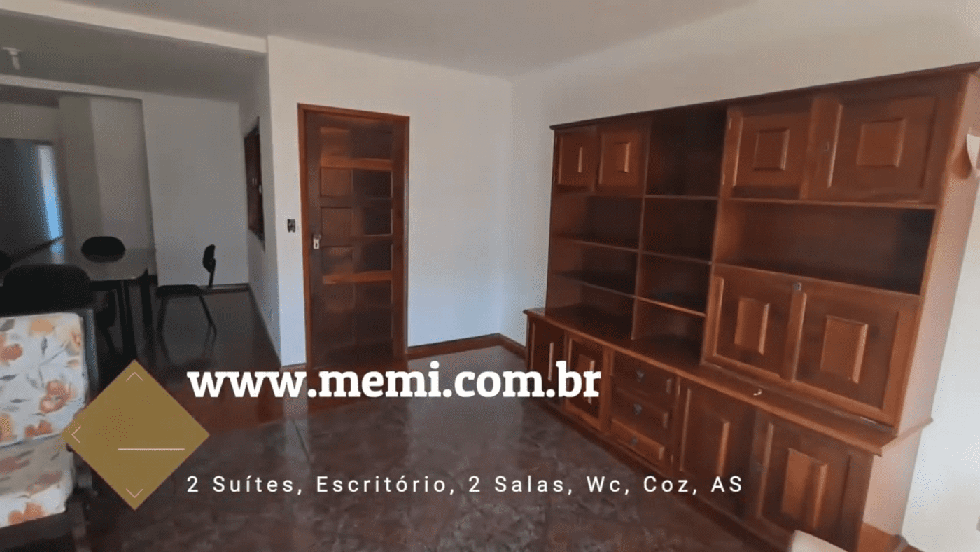 0110(7) AP, 2 Suítes, 1 Escritório, 2 salas - 6 min da UNIFAA0110(7)